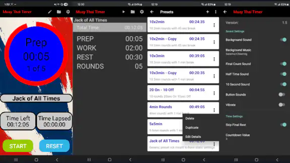 Muay Thai Timer: Fight Rounds