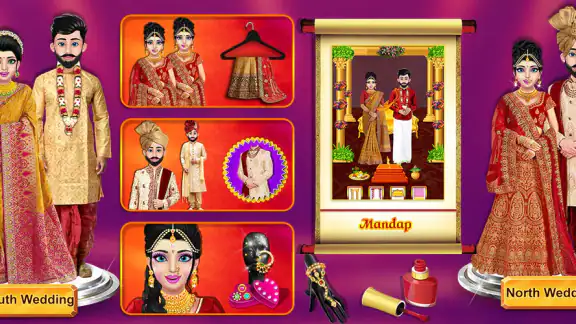 North And South Indian Wedding