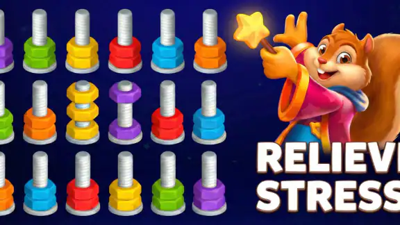 Nut Sort Puzzle: Color Sorting