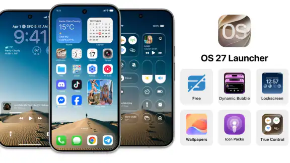 OS 27 Launcher : Golden Gate