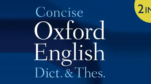 Oxford English Dict.&Thesaurus