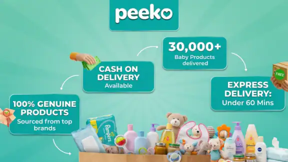 Peeko: Baby products in 60 min