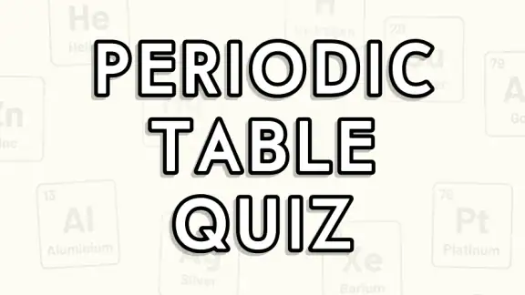 Periodic Table Quiz