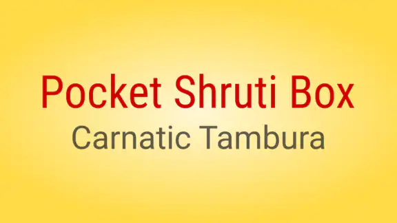 Pocket Shruti Box: Tambura