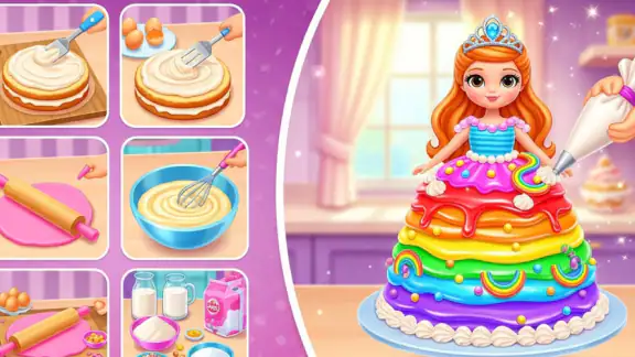 Princess Cake Maker Game