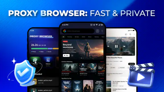 Proxy Browser: Private Browser