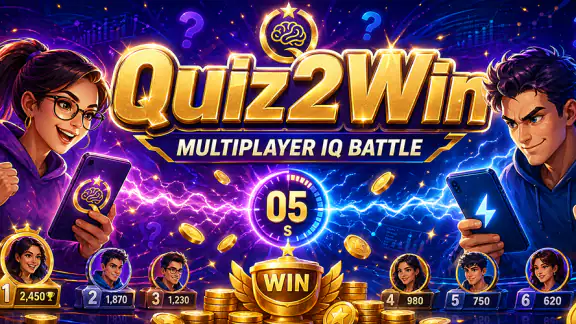 Quiz2Win: Mega IQ Battle
