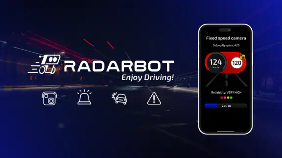 Radarbot: स्पीड कैमरा Challan