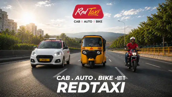 RedTaxi: Book Cab, Auto & Bike
