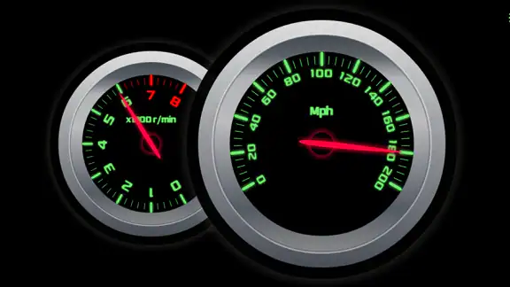RPM and Speed Tachometer