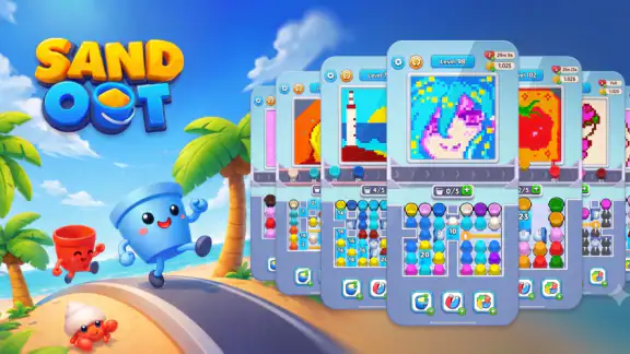 Sand Out: Color Puzzle