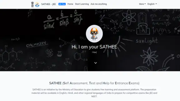 SATHEE: JEE NEET SSC AI तैयारी