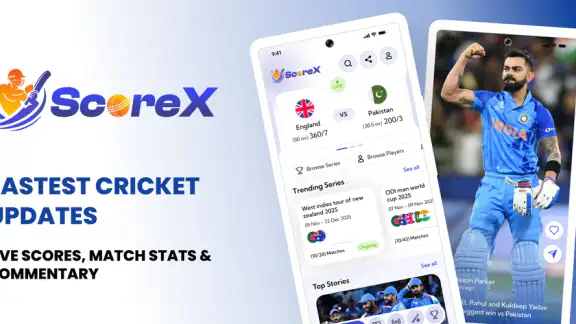 ScoreX - Live Cricket Scores