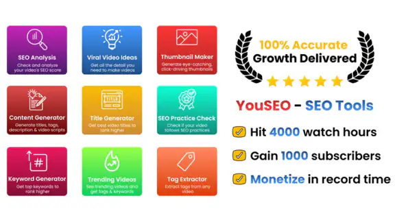 SEO Tools Grow Channel & Video