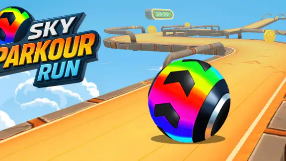 Sky Parkour Run: Ball Game