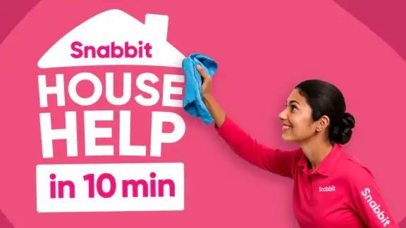 Snabbit: House Help in 10 Mins