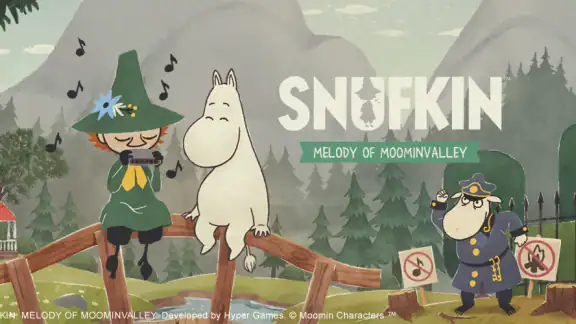Snufkin Melody of Moominvalley