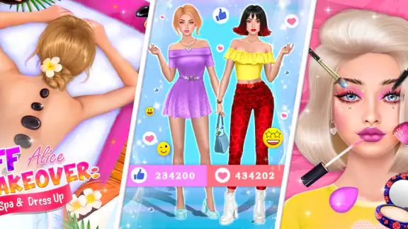 SPA, Dress Up Games & Makeup