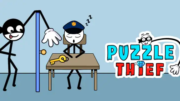 Stick Robber Stealing Games