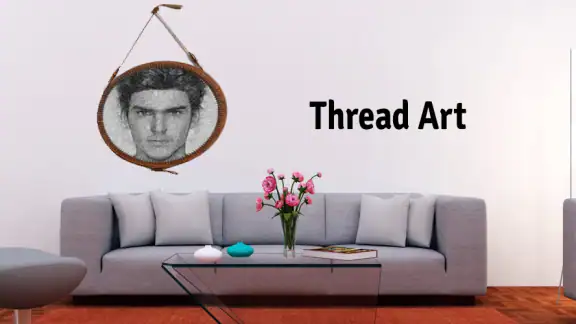 String Art Thread Art -Color