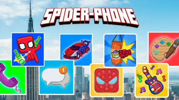 Super Spider Hero Phone