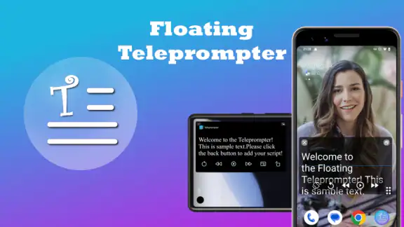 Teleprompter: Floating Notes