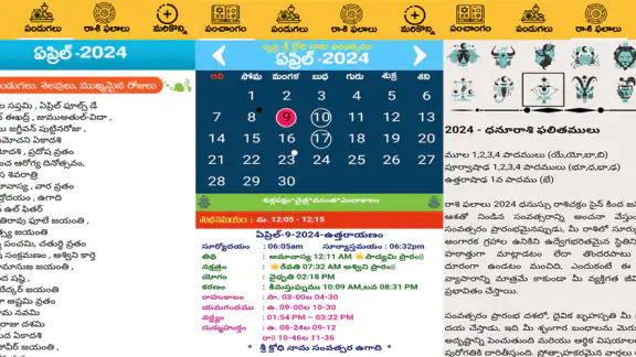 Telugu Calendar Panchang 2026