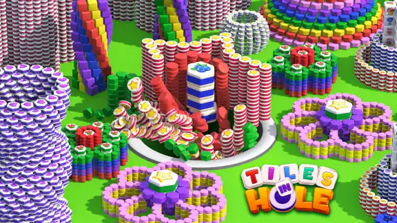 Tiles in Hole: Black Hole