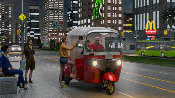 TukTuk Game Offline Auto Games