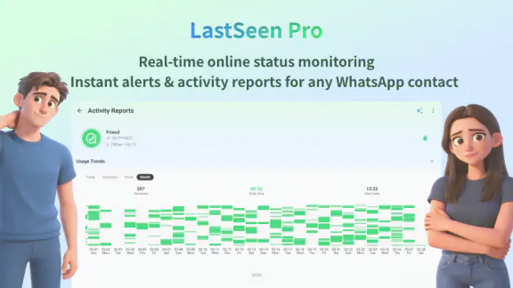 WhatsTracker: लास्ट सीन स्टेटस