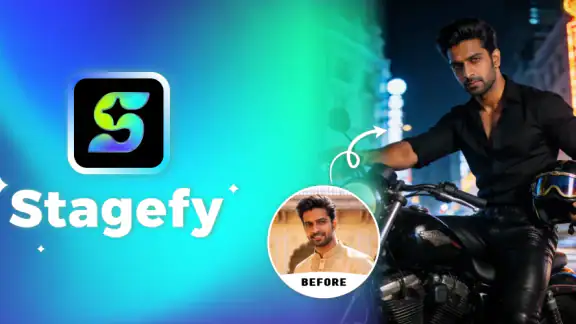 स्टेटस वीडियो मेकर: Stagefy