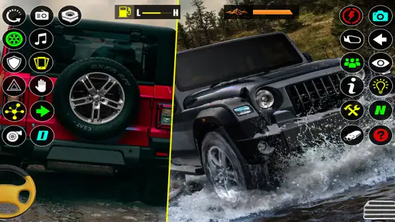 सड़क से हटकर SUV: 4x4 थार गेम