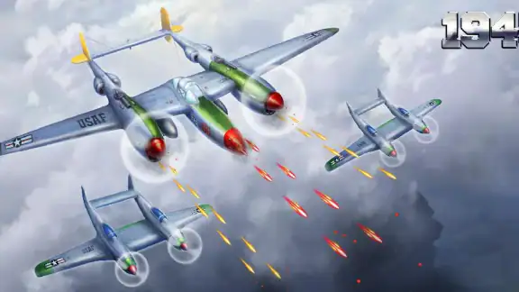 1945 Giochi di Aerei Arcade