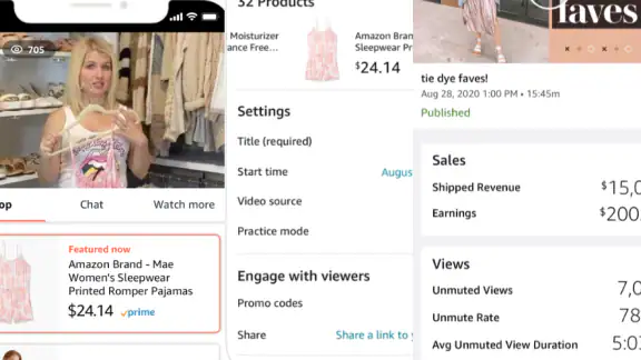 Amazon Live Creator App