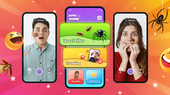 Bugzz: Insect Prank Filters