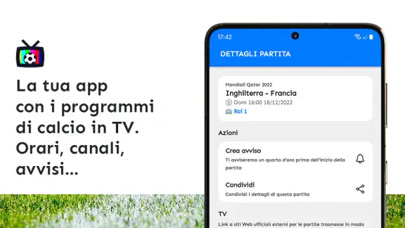 Calcio e TV: Le partite in TV