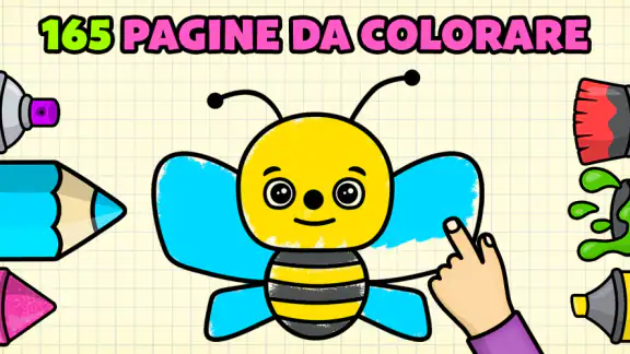 Colorare coi bambini