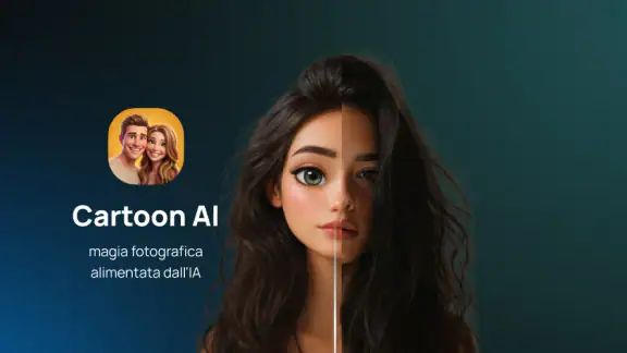 Creatore Foto AI Cartoon