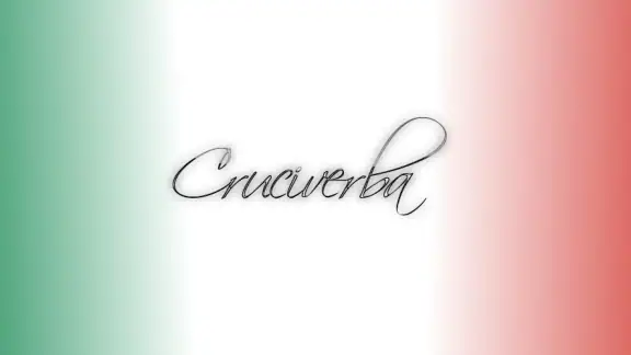 Cruciverba Italiano