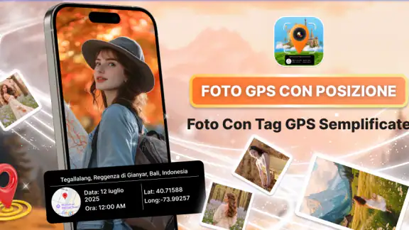 Foto GPS con Posizione