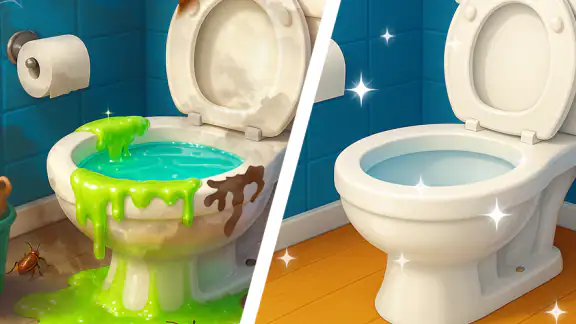 Gioco pulizia e ordine casa