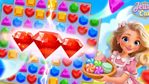 Jewel Craze: Match 3 Puzzle