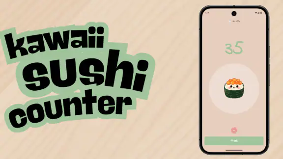 Kawaii Sushi Counter: Kawashi