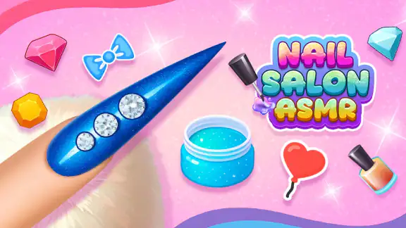 Nail Salon ASMR: Art & Polish