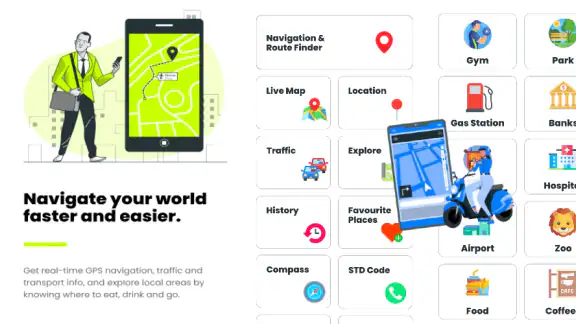 navigazione mappa gps