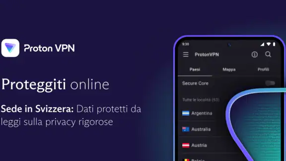 Proton VPN: VPN veloce, sicura