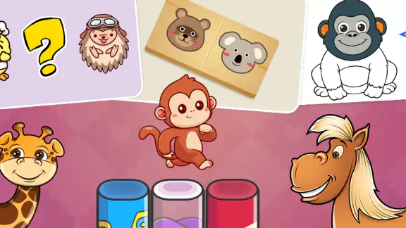 Puzzle per bambini - animale
