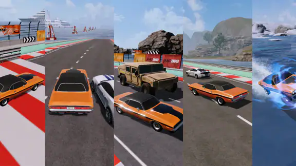 Real Car Rushing