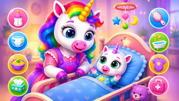 Salone Mommy Unicorn Care