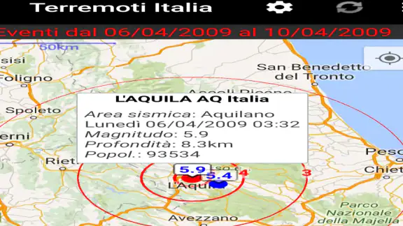 Terremoti Italia